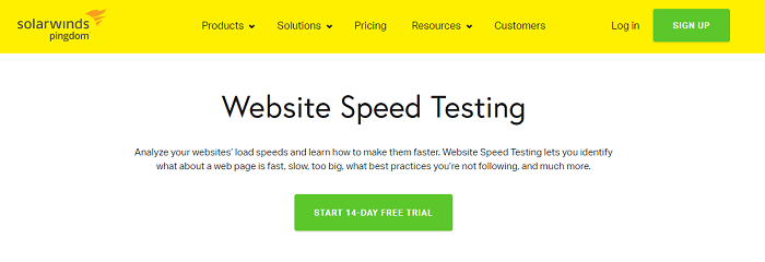 how to test website speed