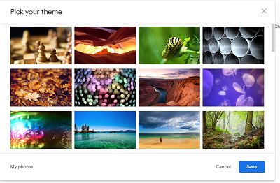change different gmail theme