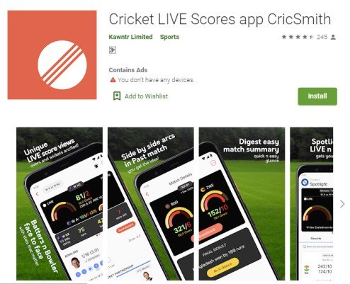 how to see live cricket score