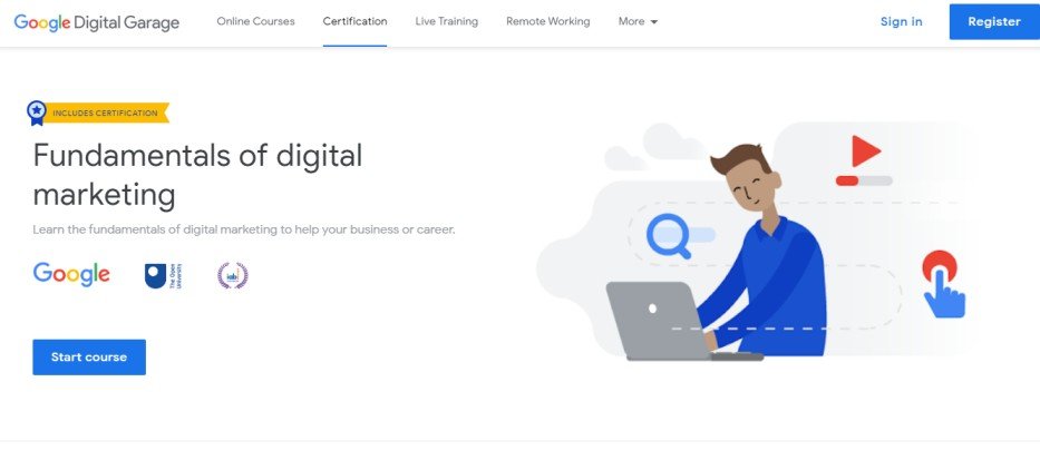 how to pass google digital garage