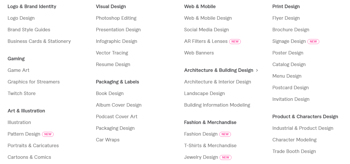 graphic design skills for freelancer