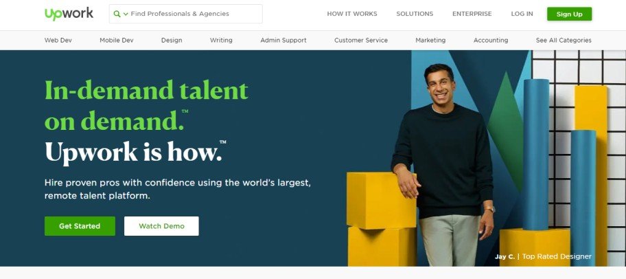 how to start freelancing in upwork