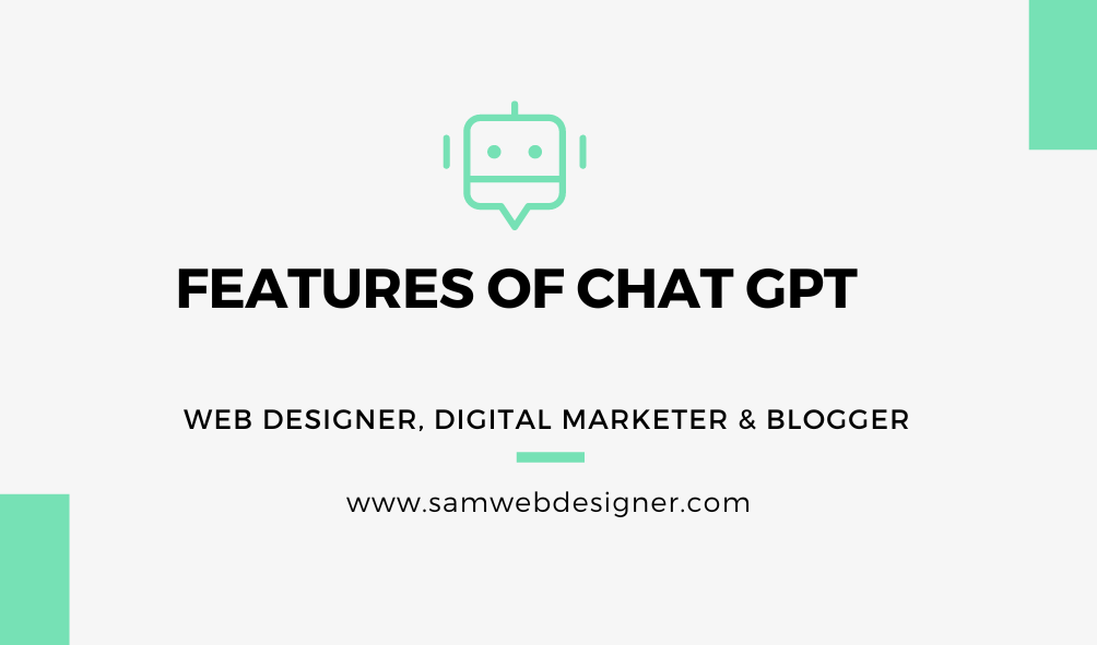 Features of Chat GPT